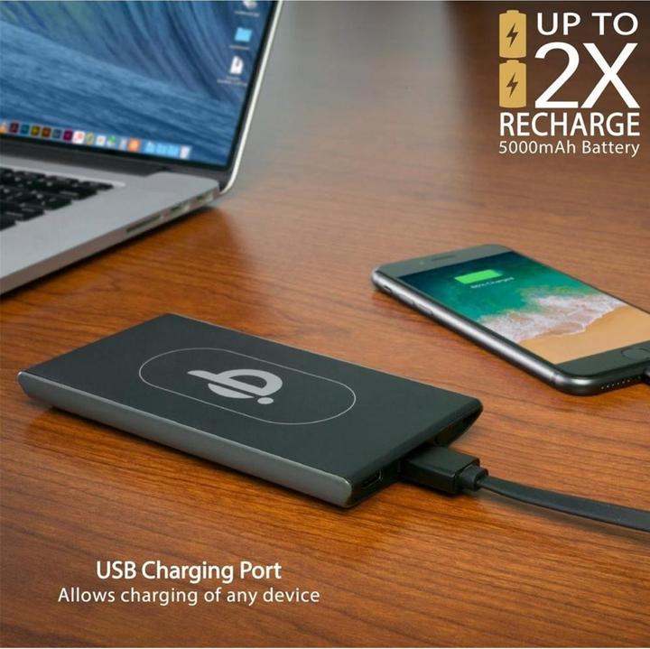 Actual product image Scosche QiDock Powerbank (5000 mAh, 12 W)