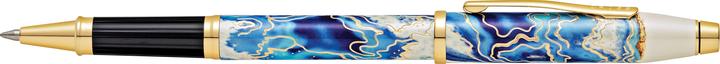 Actual product image Cross Rollerball Wanderlust Malta gift box (Blue, White, 1 x)