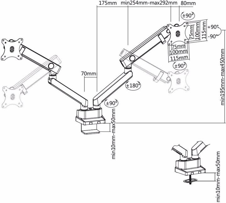 Productafbeelding Icy Box IB-MS314-T (Tabel, 32")