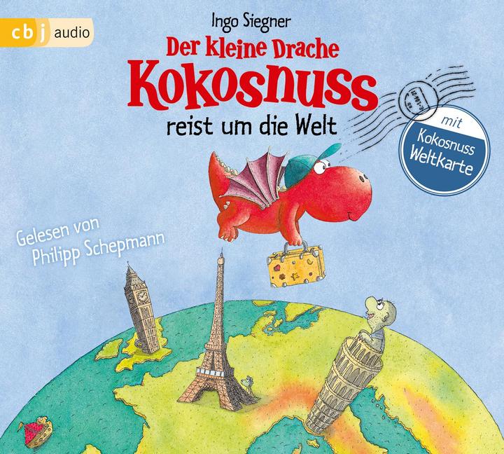 Actual product image The little dragon coconut travels around the world (Ingo Siegner, Philipp Schepmann, German)