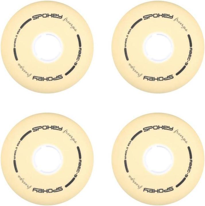 Actual product image Spokey Freespo set of roller skate wheels (76 mm)