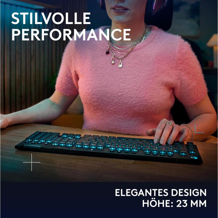 Actual product image Logitech G G915 X Lightspeed (CH, Wireless, Cable)