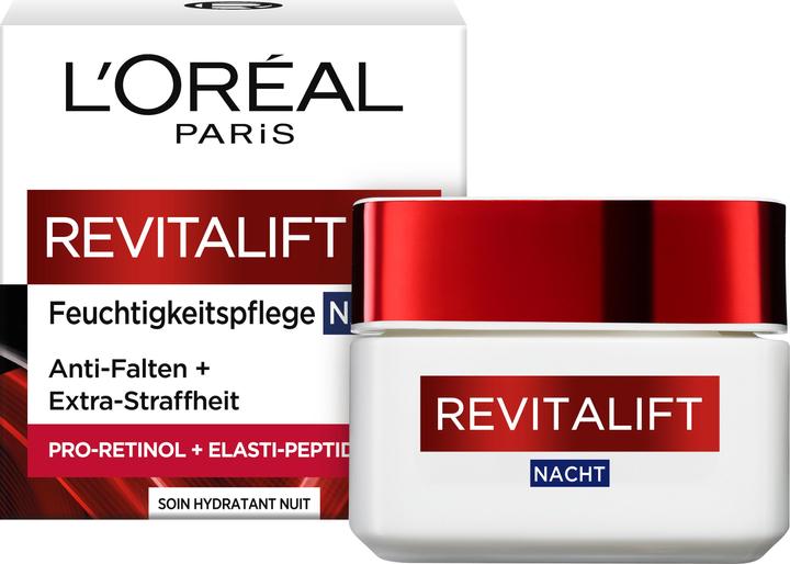 Immagine prodotto L'Oréal Paris Dermo Expertise Revitalift Trattamento Antirughe e Rassodante Notte (50 ml, Crema notte)