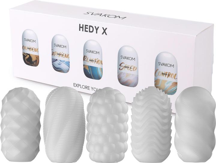 Image du produit Svakom Hedy X Masturbator 5-Pack Textures mixtes