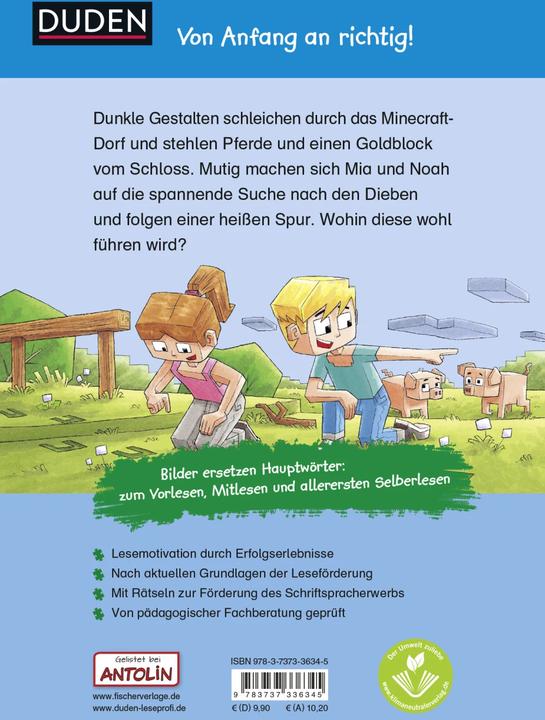 Actual product image Duden Leseprofi – Mit Bildern lesen lernen. Die Jagd nach den Pferdedieben (German, Fabian Lenk, Dominik Rupp, 2023)