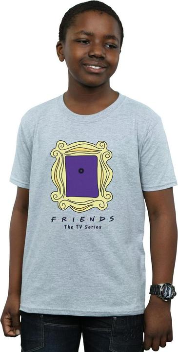 Actual product image Friends Boys Door Peephole T-Shirt (116)