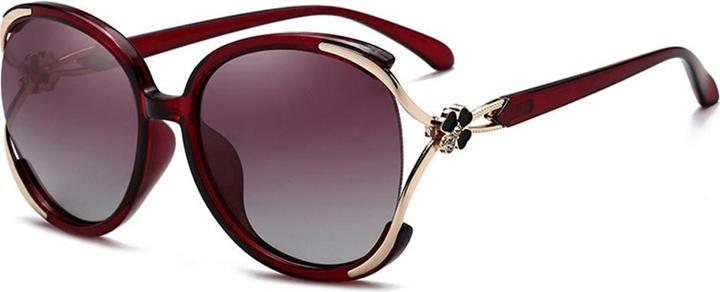Produktbild Techsuit - Sunglasses Polarized (1384) - for Women with UV Protection, PC - Red