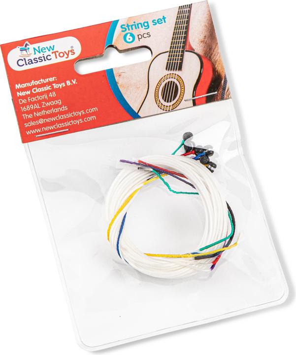 Immagine prodotto New Classic Toys Corde di chitarra (Tedesco, Francese, Italiano, Inglese)
