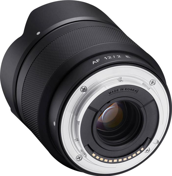 Produktbild Samyang AF 12mm f/2.0 Sony E-Mount (Sony E, APS-C / DX)