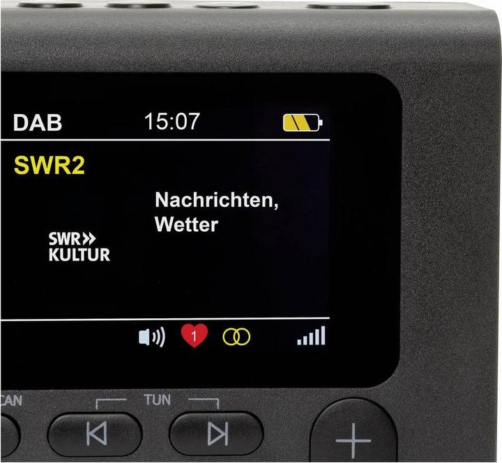 Produktbild Dynavox Weltempfänger DAB+, FM Bluetooth®, DAB+ Schwarz (FM, DAB+, Bluetooth)