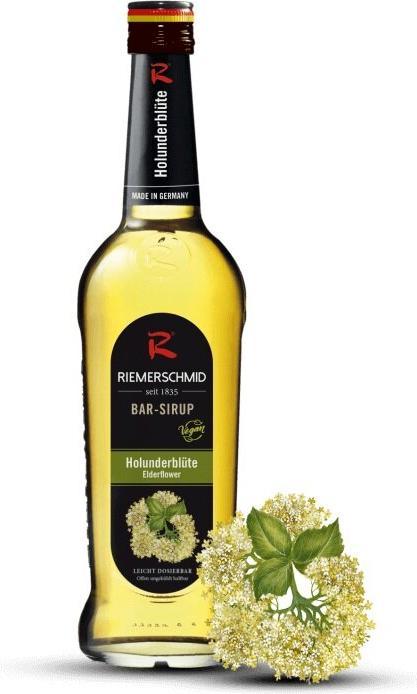 Produktbild Riemerschmid Holunderblüten Elderflower Bar-Sirup für Mixgetränke alkoholfrei (1 x 70 cl)