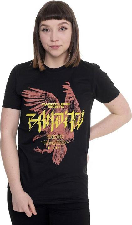 Actual product image Twenty one pilots Unisex Adult Bandito Bird Cotton T-Shirt (XXL)