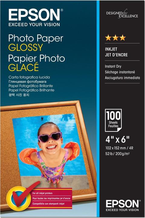 Epson Brillant (200 g/m², 10 x 15 cm, 100 x)