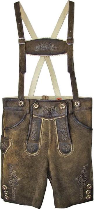Immagine prodotto Maddox Pantaloni in pelle Rafael Antique Nut, corti, marroni (46)
