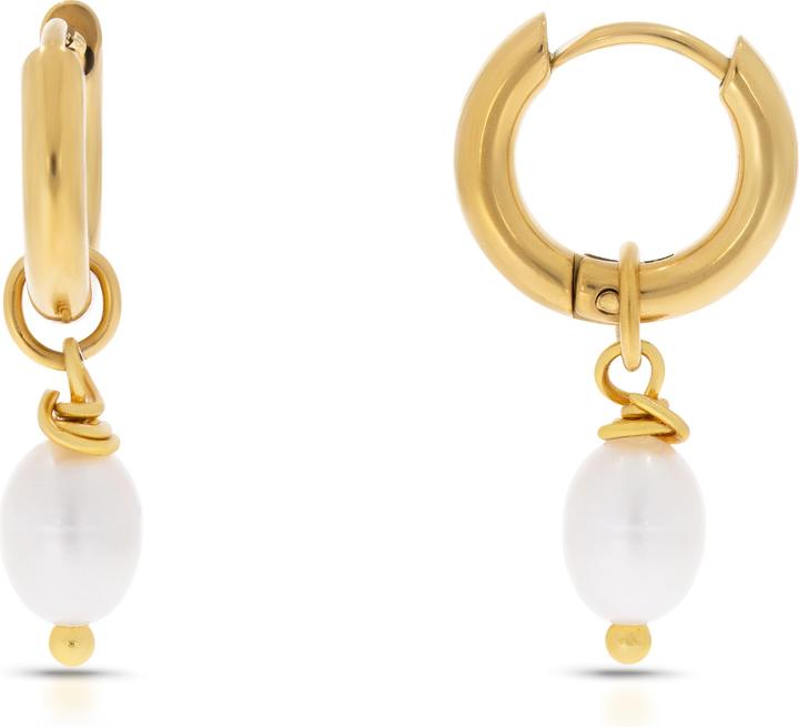 Actual product image Hey Harper Camila (14k gold-plated stainless steel + pearl)
