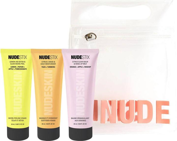 Immagine prodotto Nudestix Rinnova la pelle agli agrumi in 3 fasi Idratante e detergente (Lozione detergente)