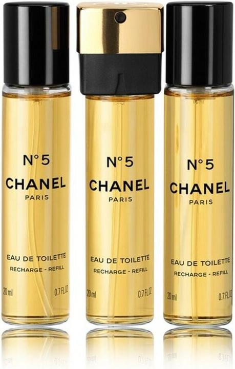 Immagine prodotto Chanel N°5 3x Ricarica (Eau de toilette, 60 ml)