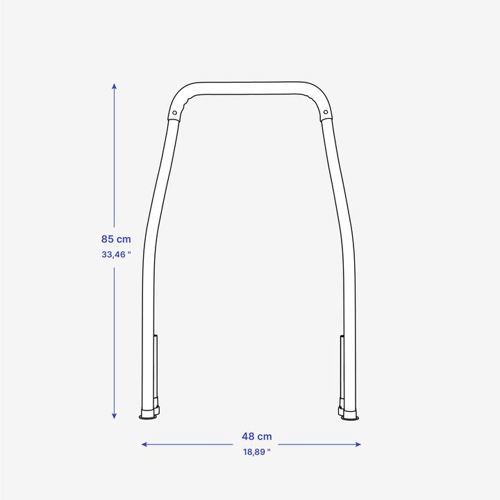 Actual product image Domyos Haltestange für Mini-Trampolin Kinder