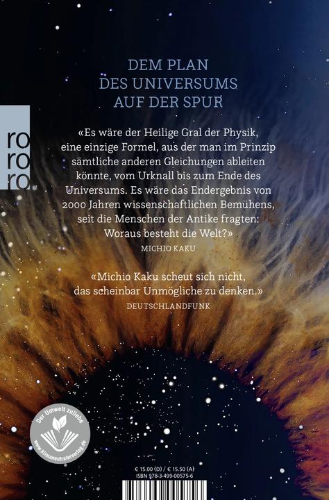 Immagine prodotto Die Gottes-Formel (Tedesco, Monika Niehaus, Scarpa Bernd, Michio Kaku, 2023)