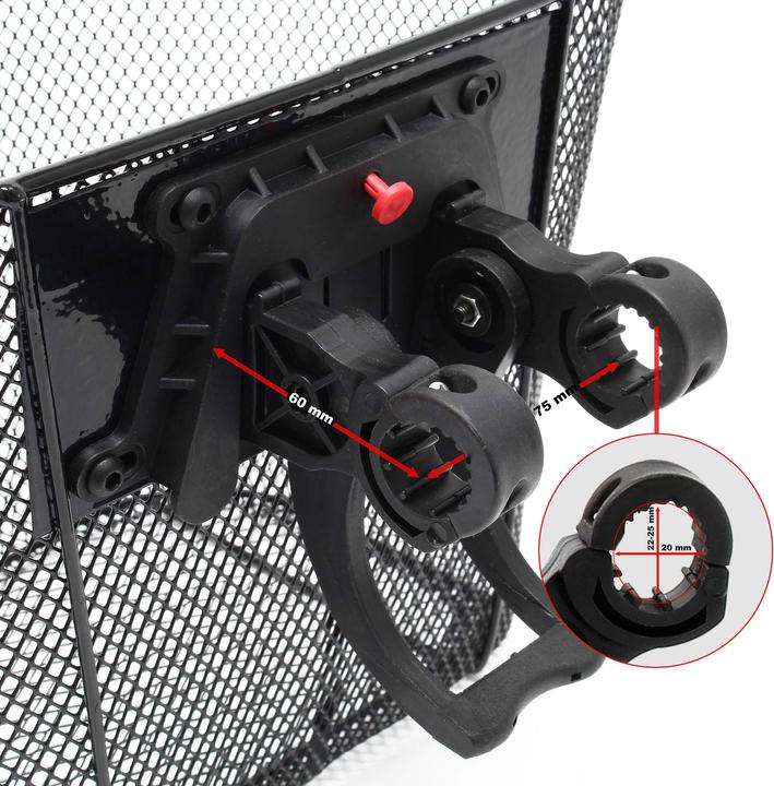 Produktbild Wiltec Fahrradkorb (22 l)