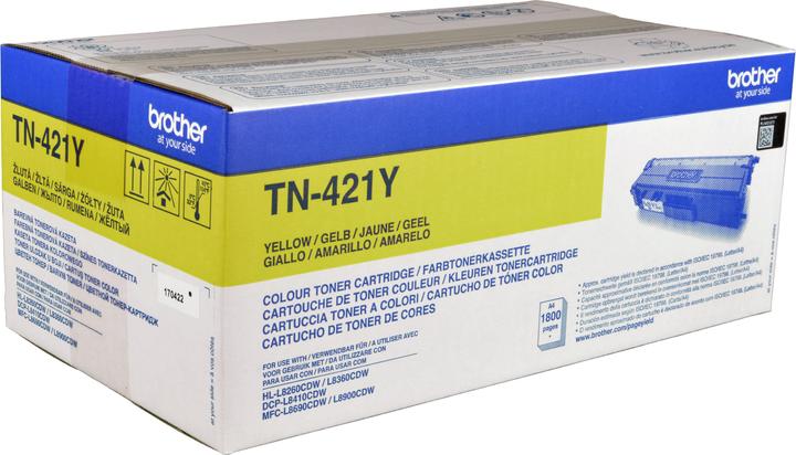 Actual product image Brother Tn-421y (Y)