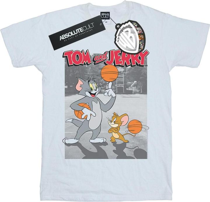Immagine prodotto Tom & Jerry Basketball Buddies Maglietta Ragazze (116)