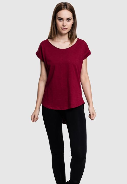 Image du produit Urban Classics Ladies Long Back Shaped Slub Tee (S)