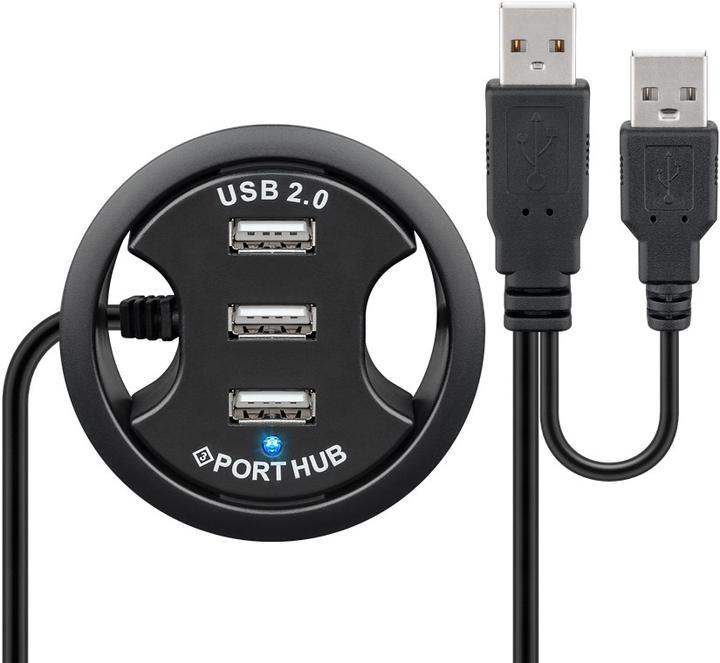 Produktbild Goobay Einbau-HUB (USB-A, 3 Ports)