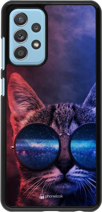 Produktbild PhoneLook Hülle Red Blue Cat Glasses (Samsung Galaxy A52)