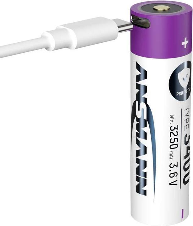 Produktbild Ansmann Li-Ion Akku 18650 (1 Stk., 18650, 3400 mAh)
