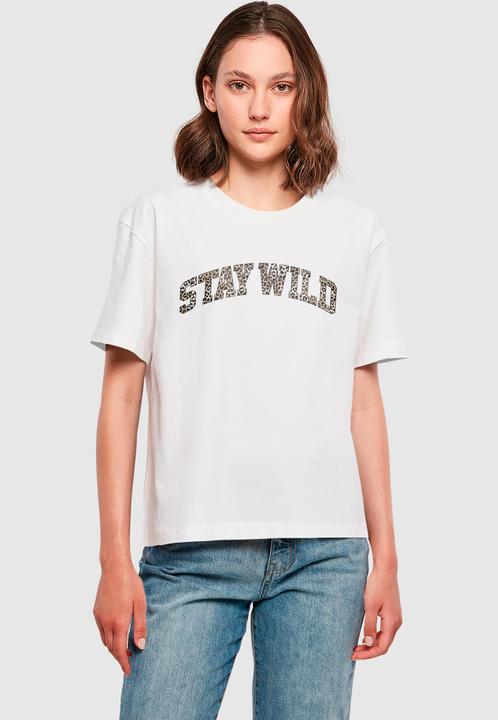 Actual product image Miss Tee Stay Wild Leo Tee - 193863 (XS)