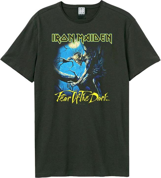 Amplified Adult Fear Of The Dark Iron Maiden TShirt