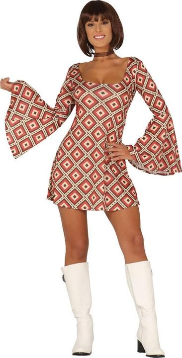 Actual product image Fiestas Guirca 70s disco dress Carry (L)