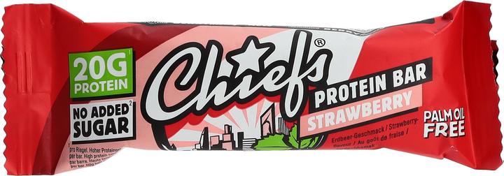 Actual product image Chiefs Protein Bar (Strawberry, 1 pcs., 55 g)