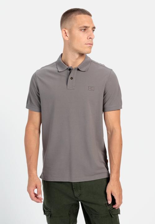 Actual product image Camel Active Half-sleeved polo shirt made from pure cotton (L)