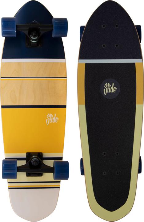 Slide Cruiser Stripes Yellow (28")