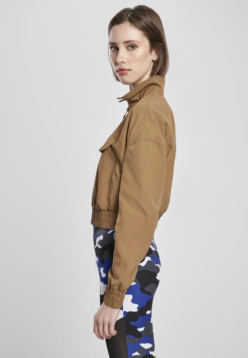 Image du produit Urban Classics Ladies Cropped Crinkle Nylon Pull Over Jacket (M)
