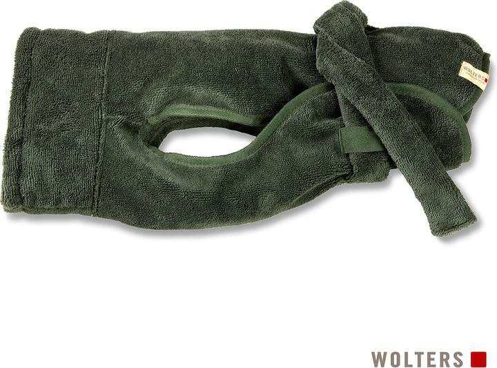 Image du produit Wolters Easy Clean Dog bathrobe Size S 50cm olive (S, Peignoir pour chien)