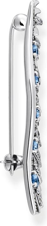 Produktbild Thomas Sabo Brosche Phönix Flügel mit Blauen Steinen Silber (925er Silber, Edelstahl)