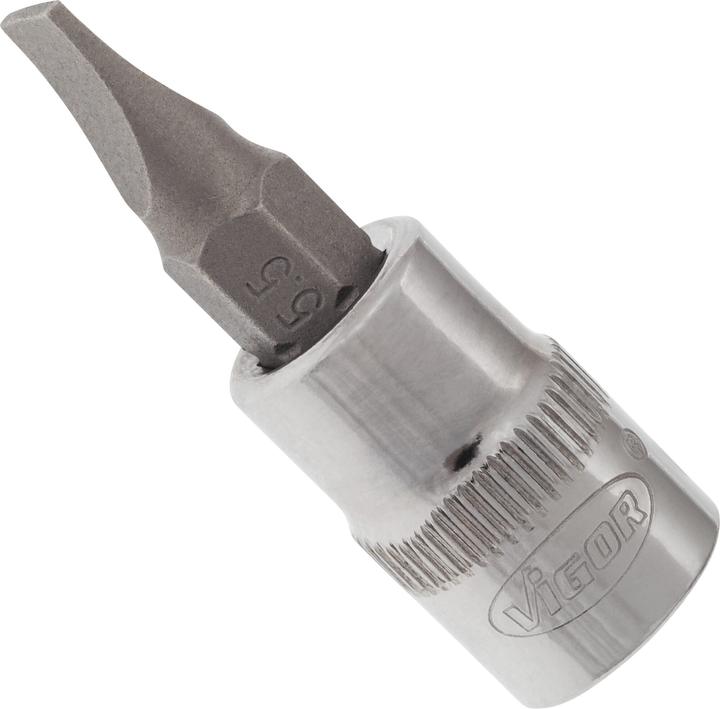 Immagine prodotto Vigor PUNTA DI CACCIAVITE A TAGLIO 1/4" 1X5,5 MM (5,5 mm)