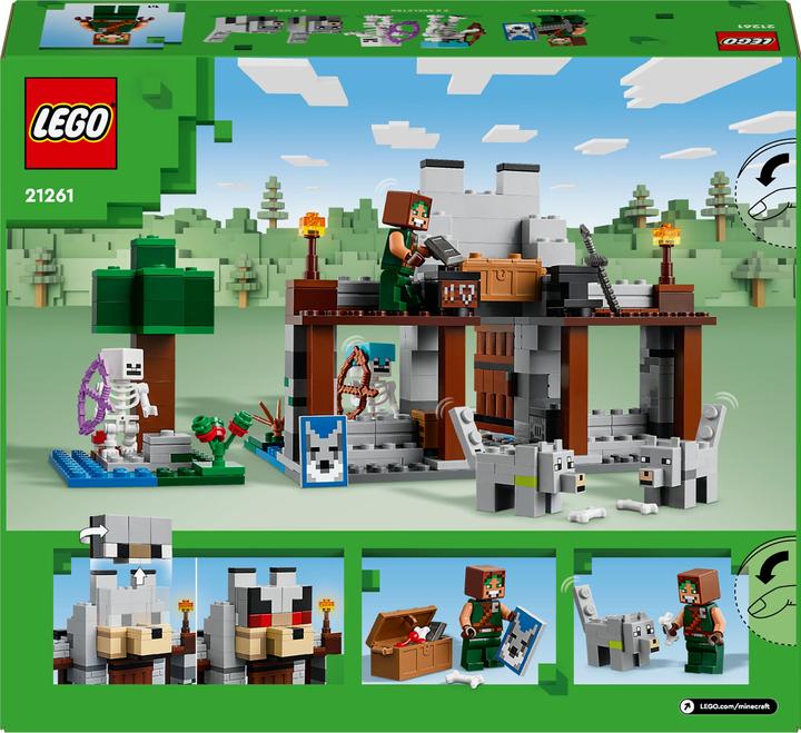 Produktbild LEGO Die Wolfsfestung (21261, LEGO Minecraft)
