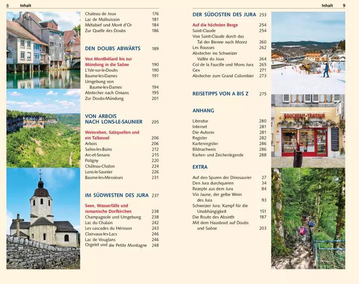 Produktbild Reiseführer Französischer Jura (Deutsch, Sabine Herre, 2022)
