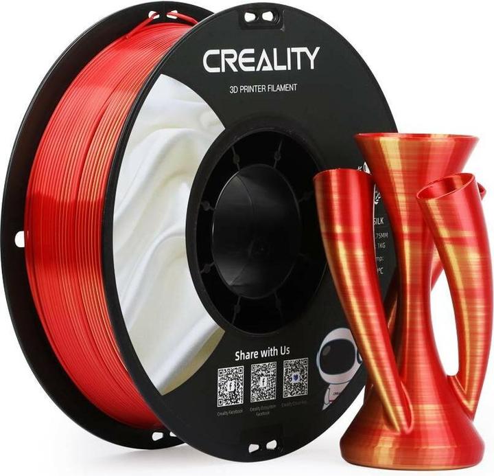Produktbild Creality Filament Silk Gold (PLA, 1.75 mm, 1000 g, Rot)