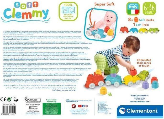 Image du produit Clementoni Baby Clemmy - Train des sens