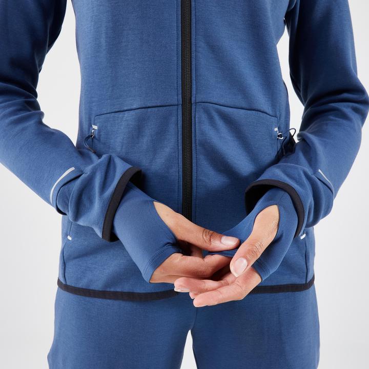 Produktbild Kiprun Laufjacke Damen warm - Run 500 Warm blau (M)