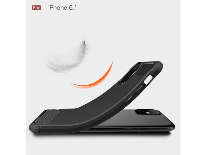 Actual product image Screenguard Carbon Brushed Case (Apple iPhone 11)