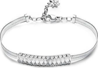 Produktbild Brosway - Steel bracelet with cubic zirconia HÃ¡dek Desideri BEI087