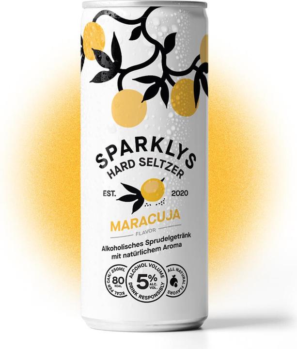 Produktbild Sparklys Hard Seltzer Maracuja (1 x 25 cl)