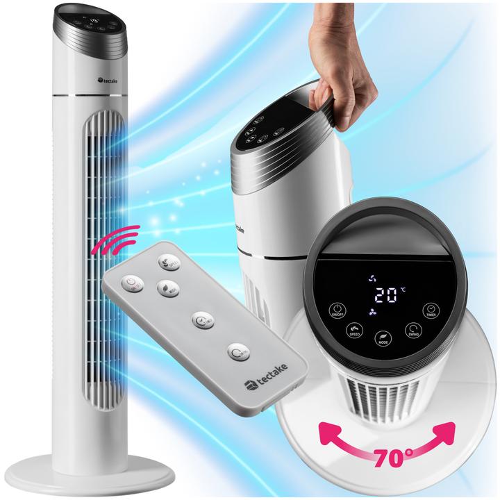 Image du produit tectake Ventilateur colonne (50 dB)