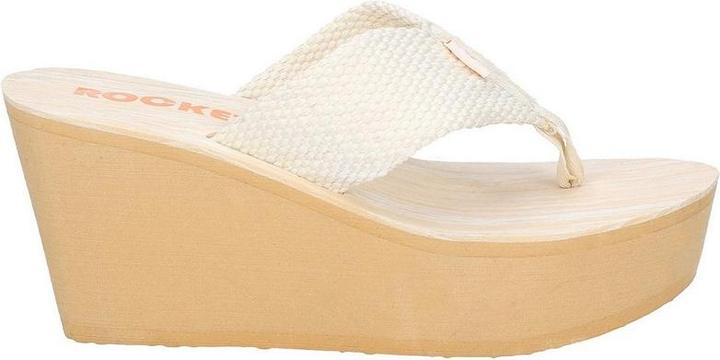 Image du produit Rocket Dog Diver Tissu Slip On Mules à talon compensé (40)